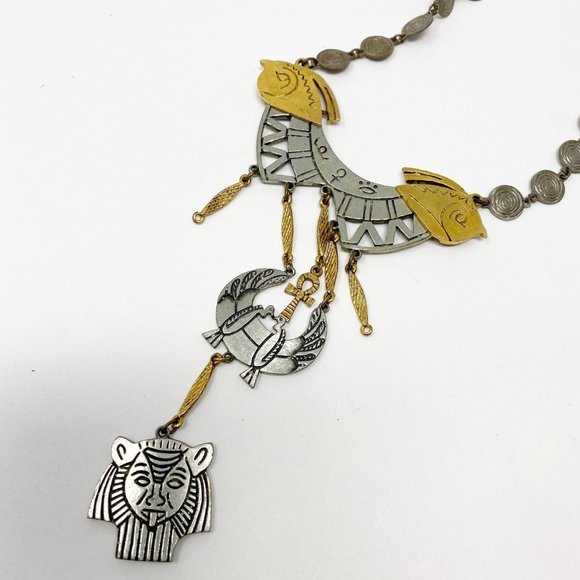 510 Vintage ART (Arthur Pepper) Egyptian revival necklace - Picture 4 of 9